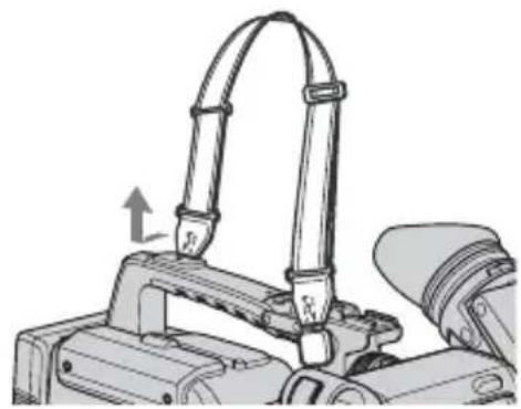 SONY HVR-S270E - Schritt 2: Anbringen des mitgelieferten Zubehörs (Fortsetzung) - 1