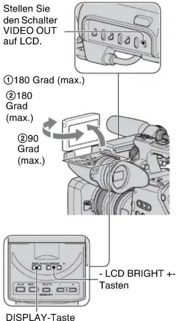 SONY HVR-S270E - Der LCD-Bildschirmträger - 1