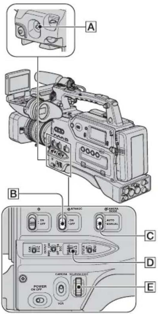 SONY HVR-S270E - Einstellen auf natürliche Farben (Weißabgleich) - 1