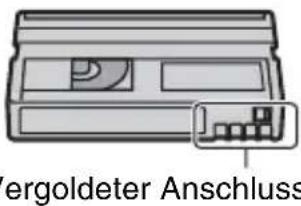 SONY HVR-S270E - ■ Reinigen des vergoldeten Anschlusses - 1