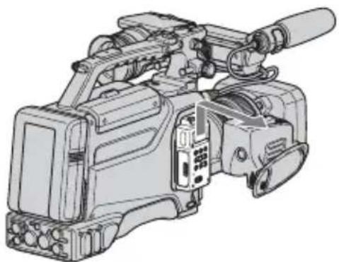 SONY HVR-S270E - So nehmen Sie den Speicherrecorder ab - 1