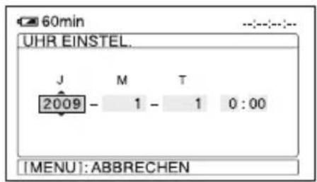 SONY DSR-PD175P - Drücken Sie die MENU-Taste. - 3