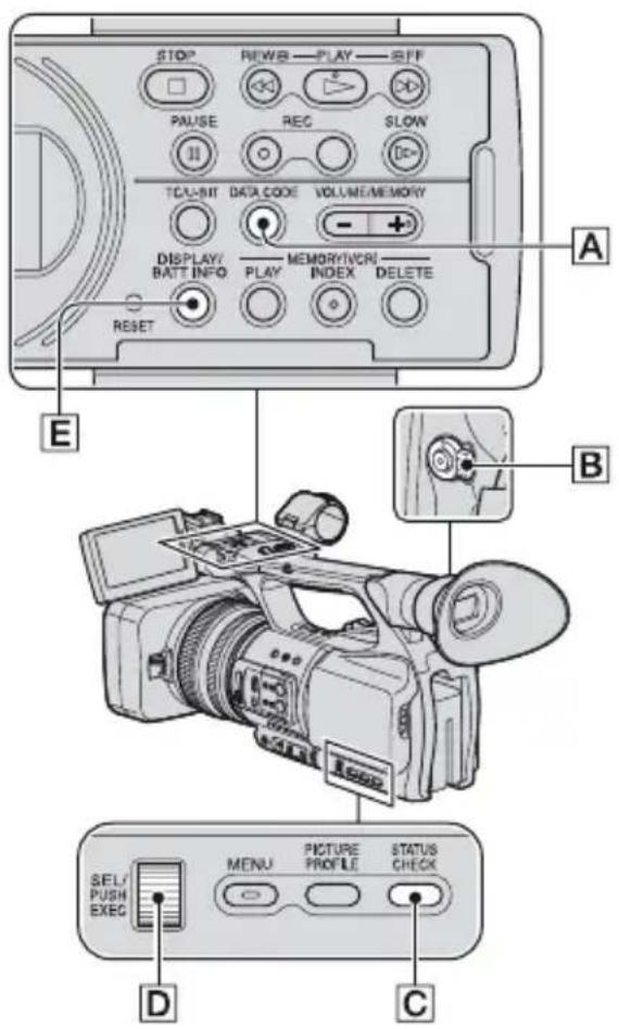 SONY DSR-PD175P - Ändern/Prüfen der Einstellungen in Ihrem Camcorder - 1
