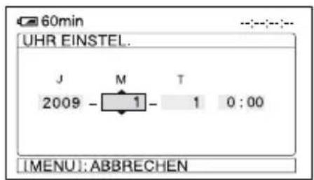 SONY DSR-PD175P - Drücken Sie die MENU-Taste. - 4