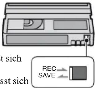 SONY DSR-PD175P - So verhindern Sie das versehentliche Löschen von Aufnahmen - 1