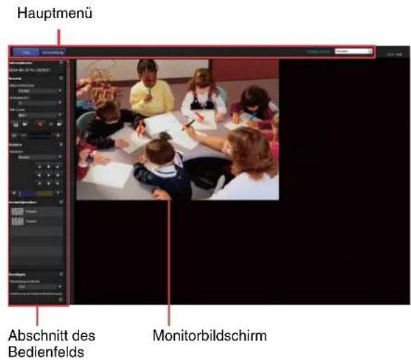SONY SRG-301SE - Live-Viewer unter Verwendung von ActiveX viewer - 1