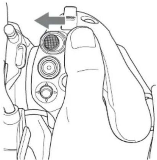 SONY PXW-FS5M2K - Schritt 7: Einstellen des Winkels des Haltegriffs (Fortsetzung) - 2