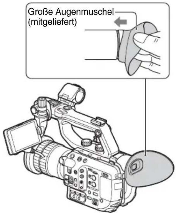 SONY PXW-FS5M2K - Wenn das Bild im Sucher schwer zu erkennen ist - 1