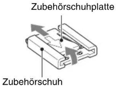 SONY PXW-FS5M2K - Anbringen des Zubehörschuhs - 1