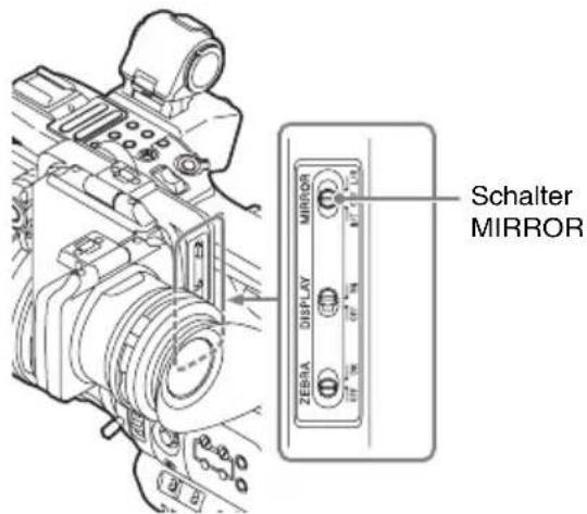 SONY PMW-300K1 - So kehren Sie das Bild um - 1