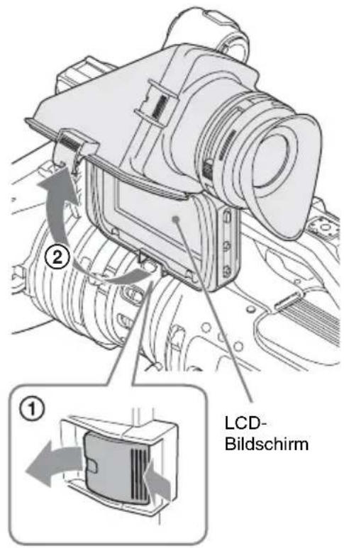 SONY PMW-300K1 - Anheben des Sucherspiegels - 1