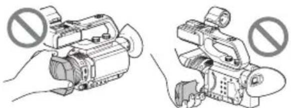 SONY PXW-Z90T - Wichtige Hinweise zur Verwendung des Camcorders - 1