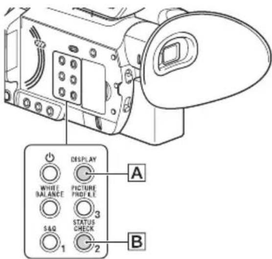 SONY PXW-Z90T - Ändern/Prüfen der Einstellungen des Camcorders - 1