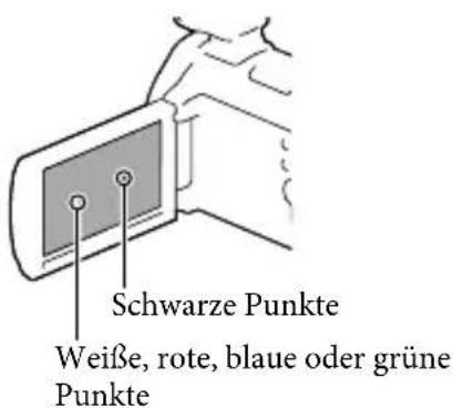 Schwarze Punkte Weiße, rote, blaue oder grüne Punkte