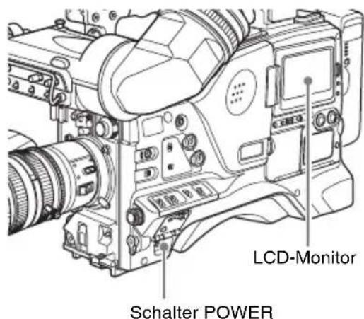 LCD-Monitor Schalter POWER