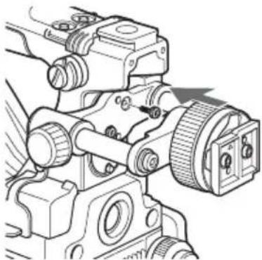 SONY PDW-850 - Hochsetzen des Sucherschuhs - 6