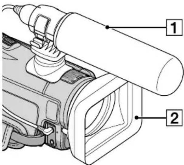 SONY HXR-MC50P - Teile und Bedienelemente - 3
