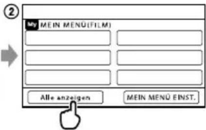 ② My MEIN MENÜ(FILM) Alle anzeigen MEIN MENÜ EINST.