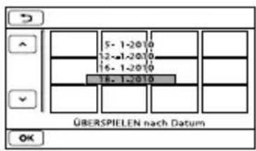 5- 1-2010 12-1-2010 16- 1-2010 18. 1-2010 ÜBERSPIELEN nach Datum OK