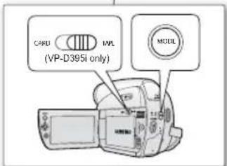 SAMSUNG VP-D391i - AUSWAHL DES AUFNAHME- UND AUDIO-MODUS (REC MODE & AUDIO MODE) - 1