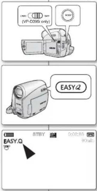SAMSUNG VP-D391i - EINFACHES AUFNEHMEN FÜR ANFÄNGER (EASY Q-MODUS) - 1