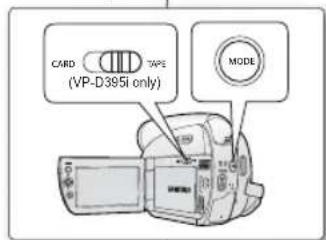 SAMSUNG VP-D391i - EINSTELLEN DER MENÜ SPRACHE (LANGUAGE) - 1