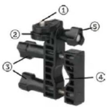 Talius SportCam 720P - HANDLEBAR SEATPOST MOUNT - 1