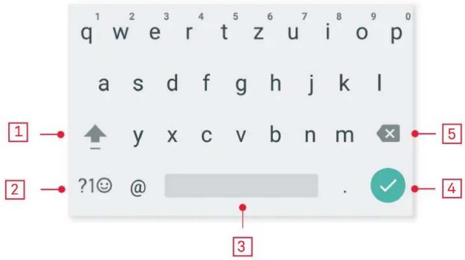 bq Aquaris U Lite - Tastatur - 1