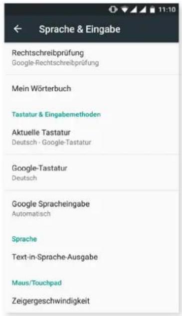 bq Aquaris U Lite - SPRACHE UND TEXTEINGABE - 2