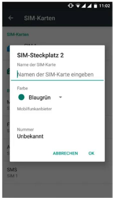 bq Aquaris U Lite - SIM-KARTEN - 2