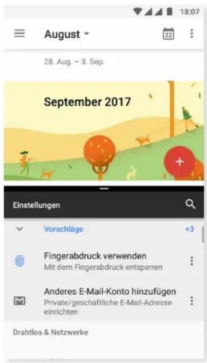 bq Aquaris V Plus - Tasten und Symbole - 2