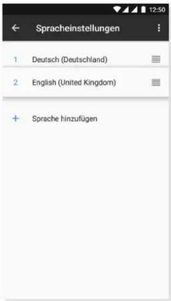 bq Aquaris V Plus - SPRACHE UND TEXTEINGABE - 4
