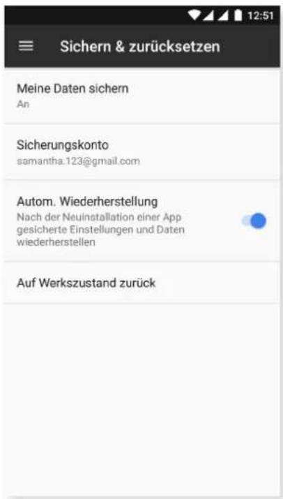 bq Aquaris V Plus - SICHERN UND ZURÜCKSETZEN - 1
