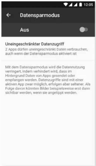 bq Aquaris V Plus - DATENVERKEHR - 2