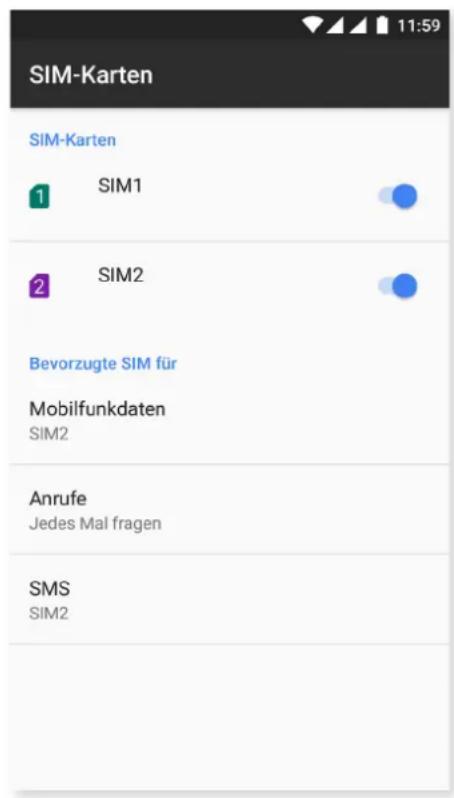 bq Aquaris V Plus - SIM-KARTEN - 1