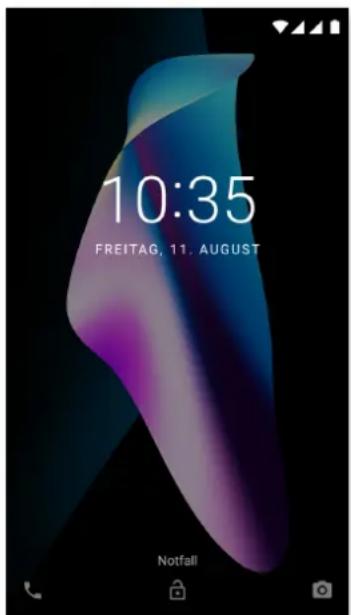 bq Aquaris V Plus - Sperrbildschirm - 1
