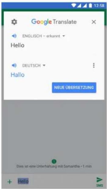 bq Aquaris V Plus - Textauswahl - 3