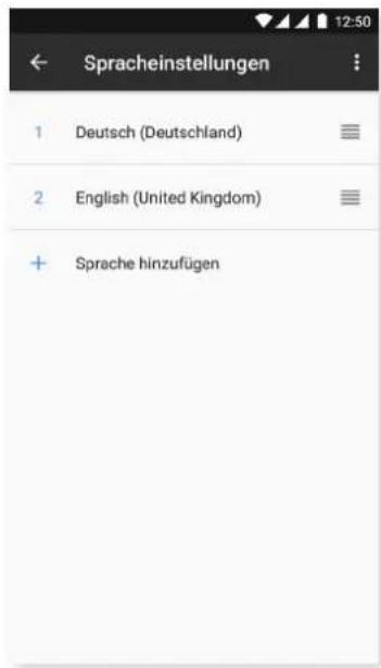 bq Aquaris V Plus - SPRACHE UND TEXTEINGABE - 3