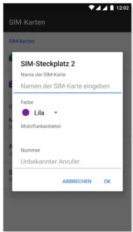bq Aquaris V Plus - SIM-KARTEN - 2