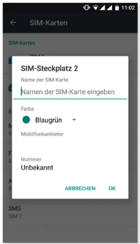 bq Aquaris U Plus - SIM-KARTEN - 2