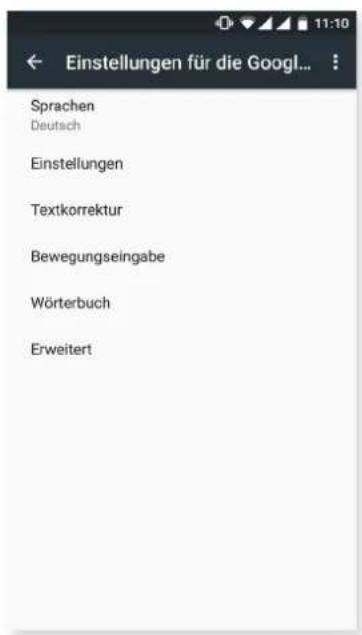 bq Aquaris U Plus - SPRACHE UND TEXTEINGABE - 3