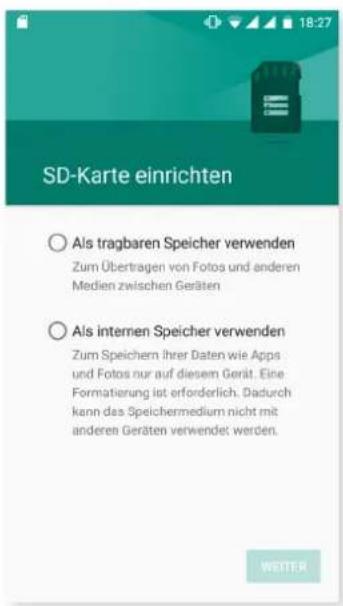 bq Aquaris U Plus - Verwalten der microSD-Karte und der USB-Speichermedien - 1