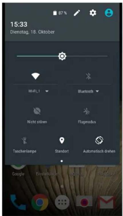 bq Aquaris U Plus - Benachrichtigungsleiste - 2