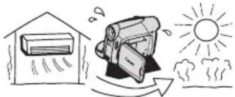 CANON MD120 - Kondensation kann in den folgenden Fällen entstehen: - 1