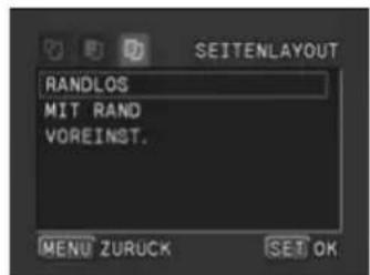 SEITENLAYOUT RANDLOS MIT RAND VOREINST. MENU ZURUCK SET OK