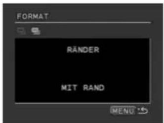 FORMAT RÄNDER MIT RAND MENU