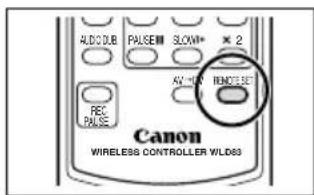 ALDC DUB PALSEM SLOW* 2 AV-100 REMOVE REC PULSE Canon WIRELESS CONTROLLER WLD83
