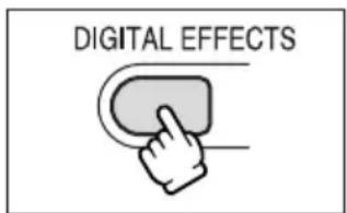CANON MVX250i - Drücken Sie die DIGITAL EFFECTS-Taste. - 1