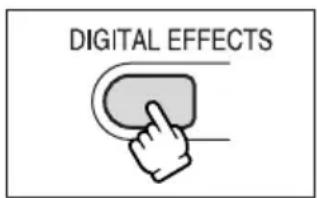 CANON MVX250i - Drücken Sie die DIGITAL EFFECTS-Taste. - 1