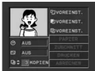 VOREINST. VOREINST. VOREINST. PAPIER ZUSSCHNITT DRUCKEN ABRECHEN AUS AUS 3 KOPIEN